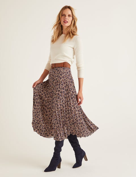 Camille Rock - Warmes Braun, Blumen, Leopardenmuster Camille Rock - Warmes Braun, Blumen, Leopardenmuster