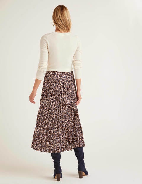 Camille Rock - Warmes Braun, Blumen, Leopardenmuster Camille Rock - Warmes Braun, Blumen, Leopardenmuster