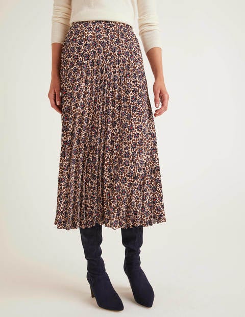 Camille Rock - Warmes Braun, Blumen, Leopardenmuster Camille Rock - Warmes Braun, Blumen, Leopardenmuster