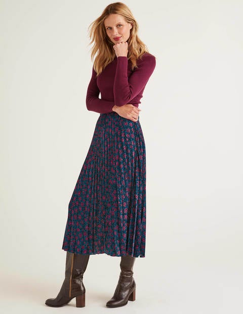 Camille Skirt - Ruby Ring, Floral Leopard Camille Skirt - Ruby Ring, Floral Leopard