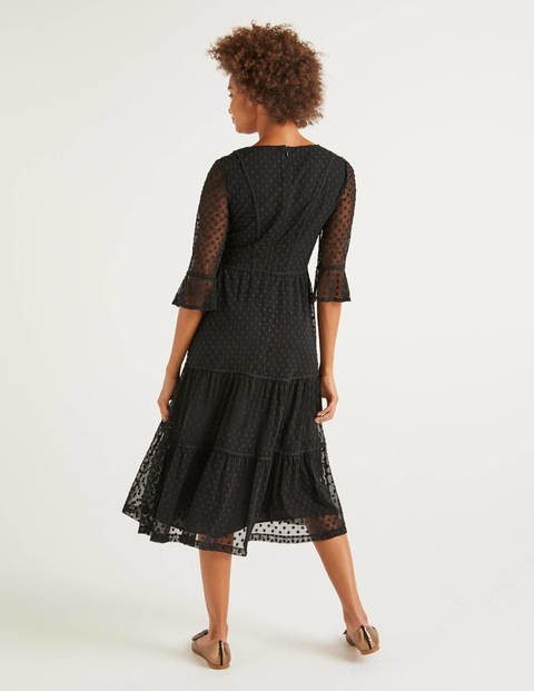 Rosanna Embroidered Dress - Black Rosanna Embroidered Dress - Black