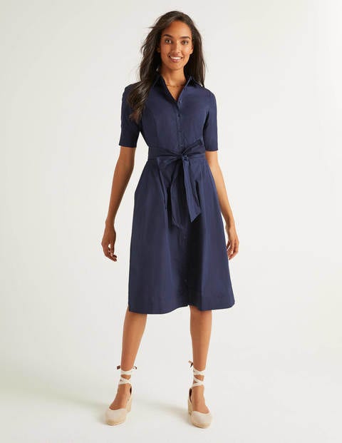 Anastasia Shirt Dress - Navy Anastasia Shirt Dress - Navy