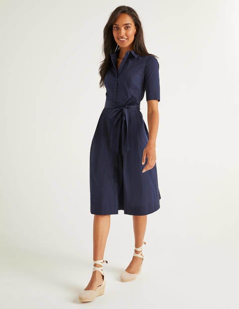 Anastasia Shirt Dress - Navy Anastasia Shirt Dress - Navy
