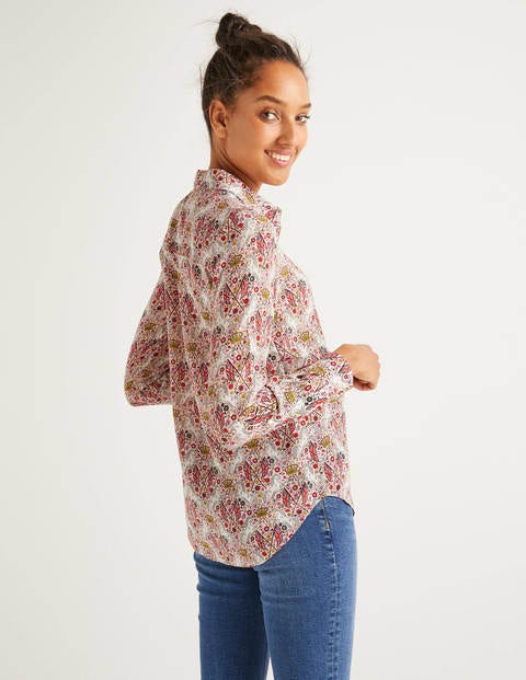 The Silk Shirt - Milkshake, Crown and Country The Silk Shirt - Milkshake, Crown and Country