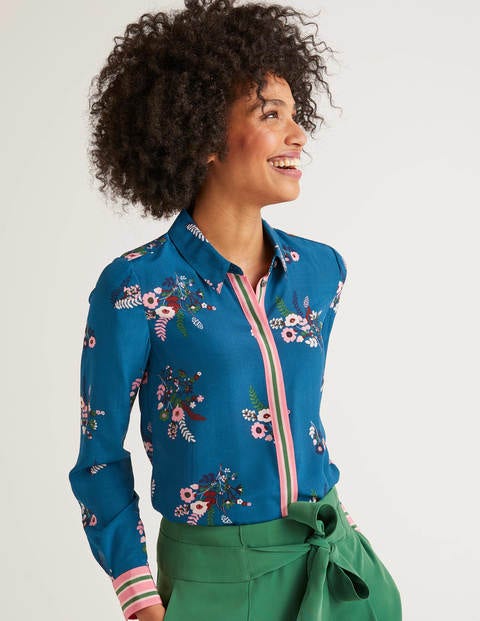 The Silk Shirt - Country Posy The Silk Shirt - Country Posy