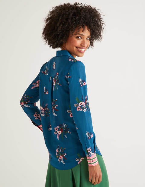 The Silk Shirt - Country Posy The Silk Shirt - Country Posy