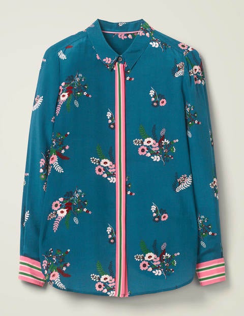 The Silk Shirt - Country Posy The Silk Shirt - Country Posy