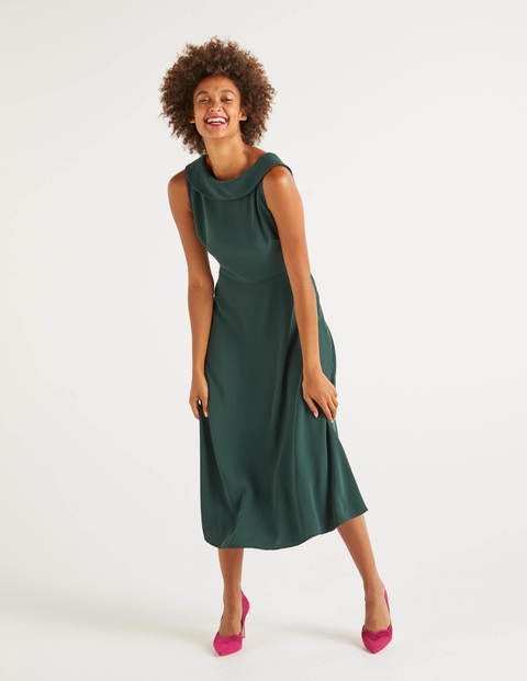 Robe Midi Clarissa - Jardin à minuit Robe Midi Clarissa - Jardin à minuit