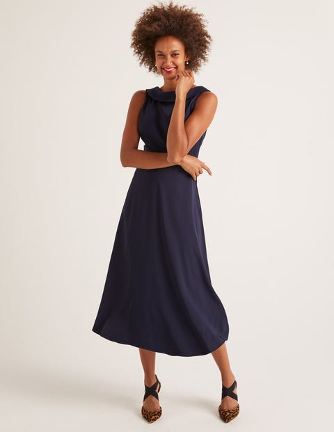 Clarissa Midi Dress - Navy Clarissa Midi Dress - Navy