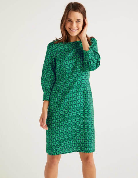 green spot shirt dress