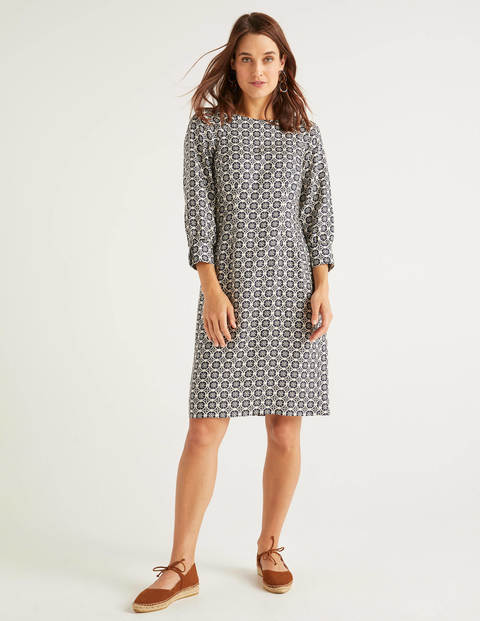 kate linen dress boden