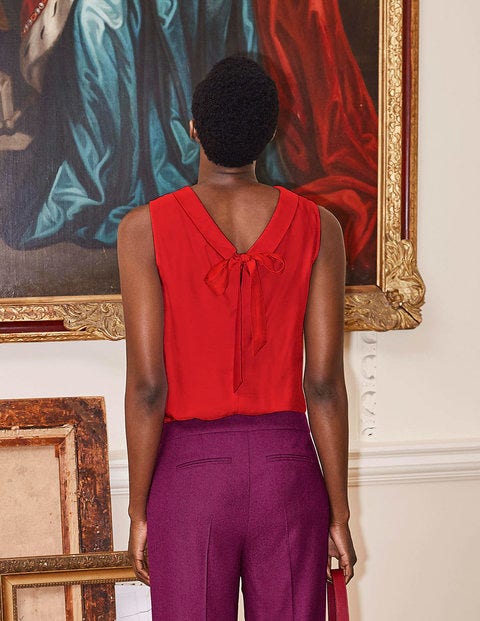 Adriana Top - Post Box Red Adriana Top - Post Box Red