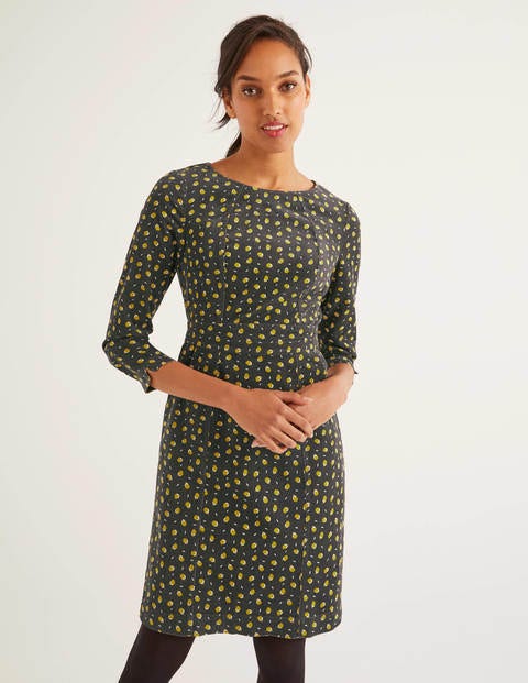 Coraline Dress - Charcoal Scattered Pear Coraline Dress - Charcoal Scattered Pear