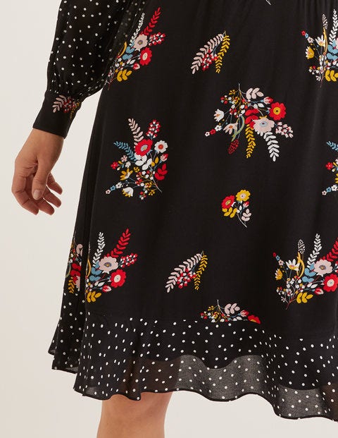 Ivy Dress - Black, Country Posy Ivy Dress - Black, Country Posy