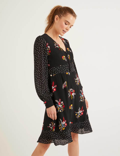 Ivy Dress - Black, Country Posy Ivy Dress - Black, Country Posy