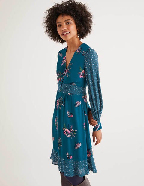 Ivy Dress - Baltic, Country Posy Ivy Dress - Baltic, Country Posy