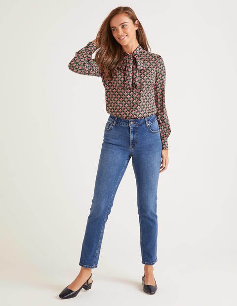 Thelma Blouse - Broad Bean, Retro Scallop Thelma Blouse - Broad Bean, Retro Scallop