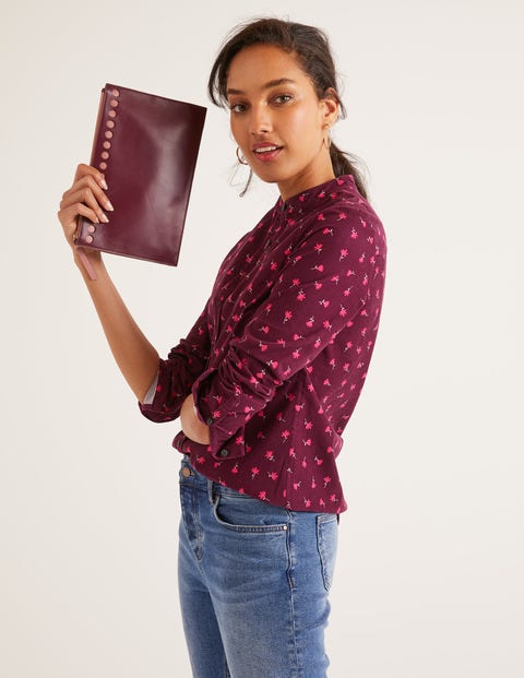 Polly Cord Shirt - Ruby Ring, Country Ditsy Polly Cord Shirt - Ruby Ring, Country Ditsy