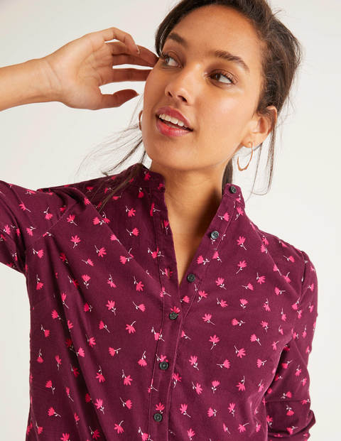 Polly Cord Shirt - Ruby Ring, Country Ditsy Polly Cord Shirt - Ruby Ring, Country Ditsy