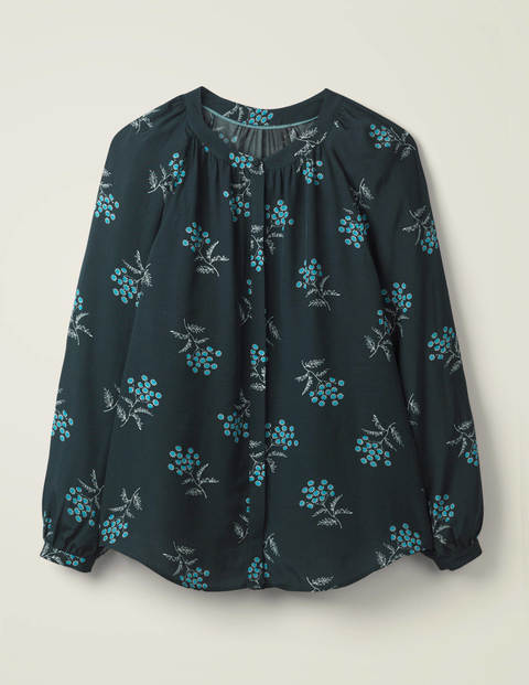 Paris Blouse - Midnight Garden, Meadowsweet Paris Blouse - Midnight Garden, Meadowsweet