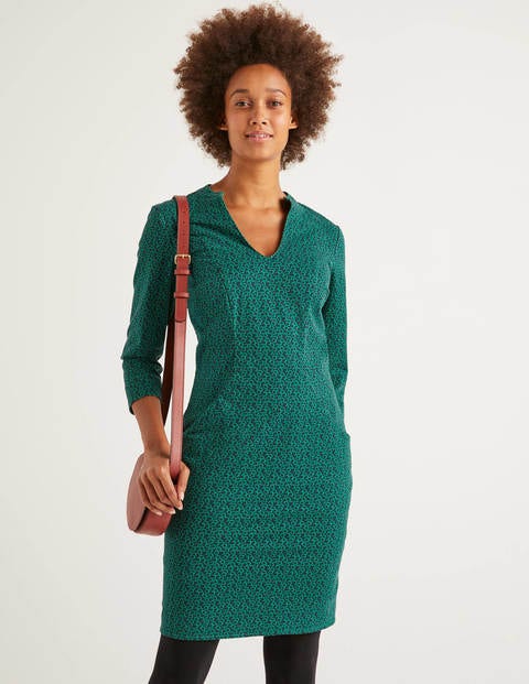 boden teal dress