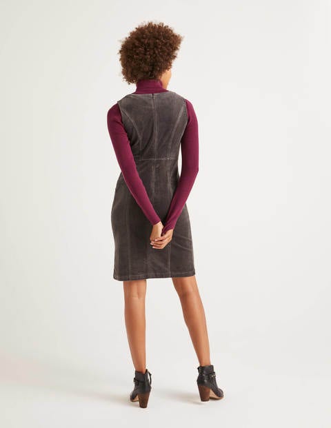 Robe Colette en velours côtelé - Graphite Robe Colette en velours côtelé - Graphite