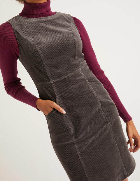 Robe Colette en velours côtelé - Graphite Robe Colette en velours côtelé - Graphite