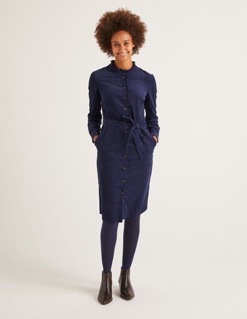 Evelyn Shirt Dress - French Navy Evelyn Shirt Dress - French Navy