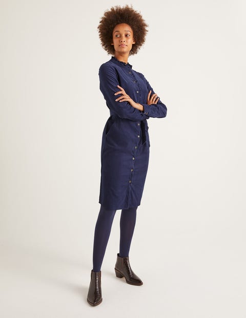 Evelyn Shirt Dress - French Navy Evelyn Shirt Dress - French Navy