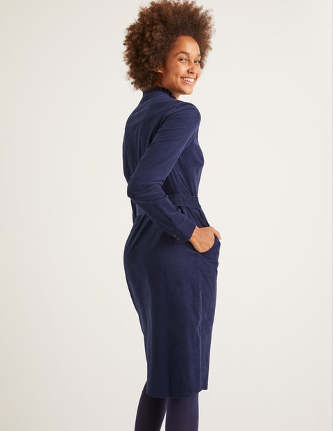 Evelyn Shirt Dress - French Navy Evelyn Shirt Dress - French Navy
