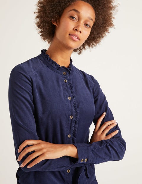 Evelyn Shirt Dress - French Navy Evelyn Shirt Dress - French Navy