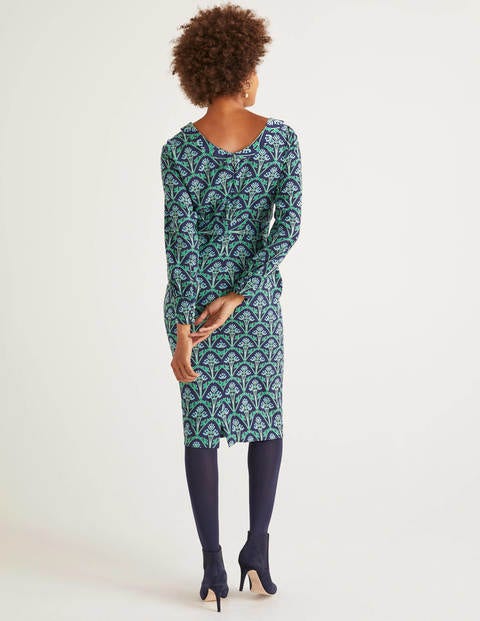 Florrie Dress - Navy and Green, Poppyseed Bud Florrie Dress - Navy and Green, Poppyseed Bud