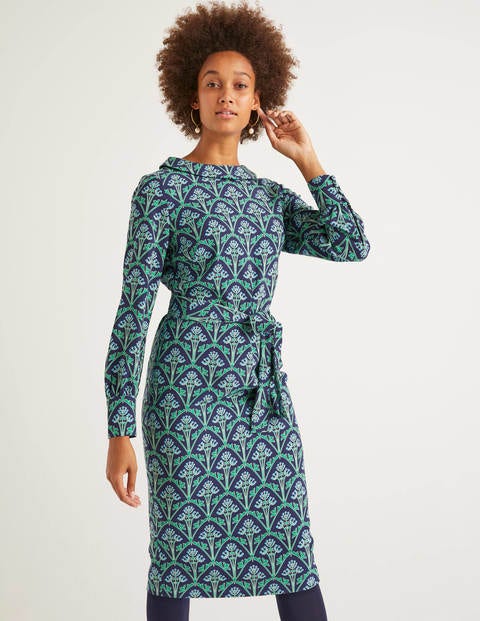 Florrie Dress - Navy and Green, Poppyseed Bud Florrie Dress - Navy and Green, Poppyseed Bud