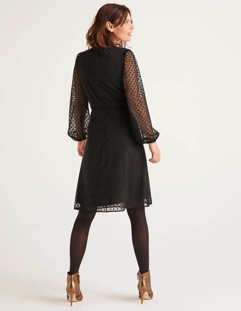 Jenna Embroidered Dress - Black Jenna Embroidered Dress - Black