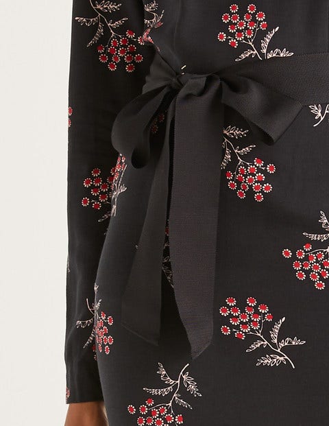 Romaine Dress - Black, Meadowsweet Romaine Dress - Black, Meadowsweet