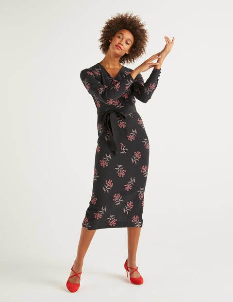Romaine Dress - Black, Meadowsweet Romaine Dress - Black, Meadowsweet