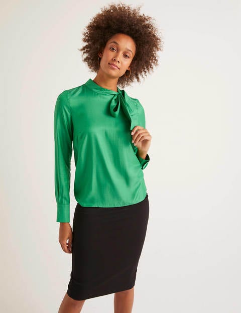 Aria Bluse - Schottengrün Aria Bluse - Schottengrün