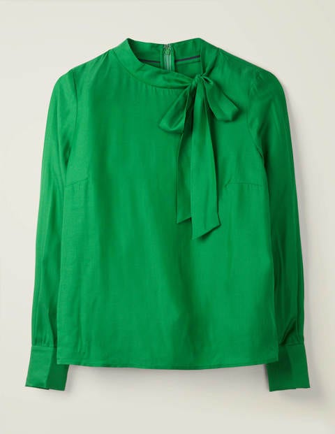 Aria Bluse - Schottengrün Aria Bluse - Schottengrün