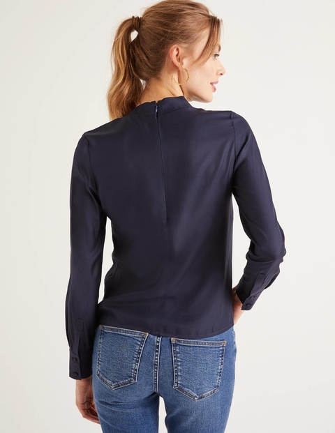 Aria Blouse - Navy Aria Blouse - Navy