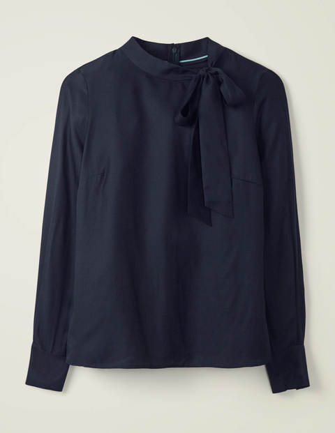 Aria Blouse - Navy Aria Blouse - Navy