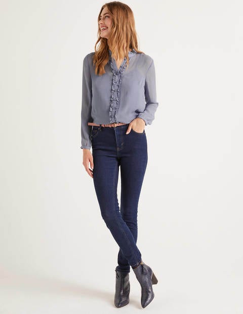 Lavinia Silk Blouse - River Lavinia Silk Blouse - River