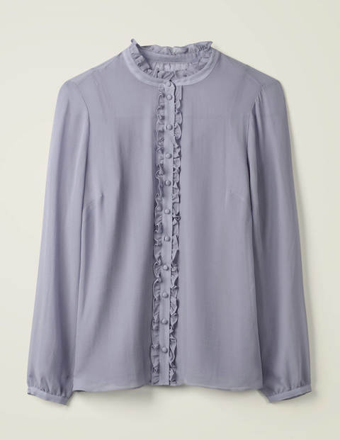 Lavinia Silk Blouse - River Lavinia Silk Blouse - River