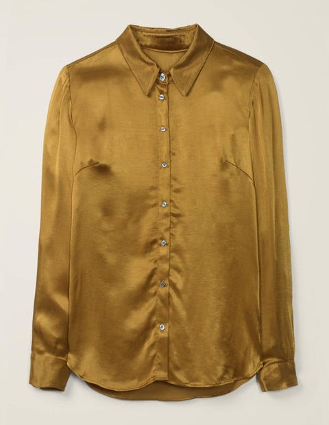 Anita Satin Shirt - Trumpet Anita Satin Shirt - Trumpet