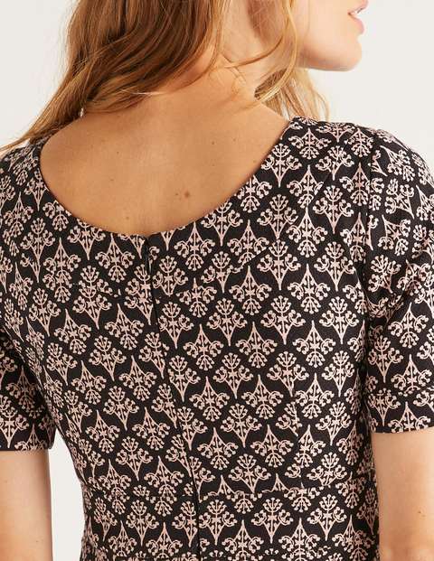Talia Textured Dress - Black, Poppyseed Bud Talia Textured Dress - Black, Poppyseed Bud