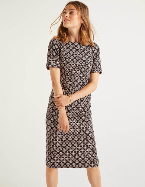 Talia Textured Dress - Black, Poppyseed Bud Talia Textured Dress - Black, Poppyseed Bud