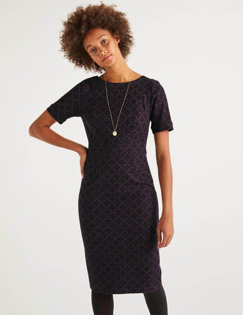 Talia Textured Dress - Fig, Poppyseed Bud Talia Textured Dress - Fig, Poppyseed Bud