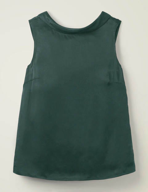 Beatrix Satin Top - Midnight Garden Beatrix Satin Top - Midnight Garden