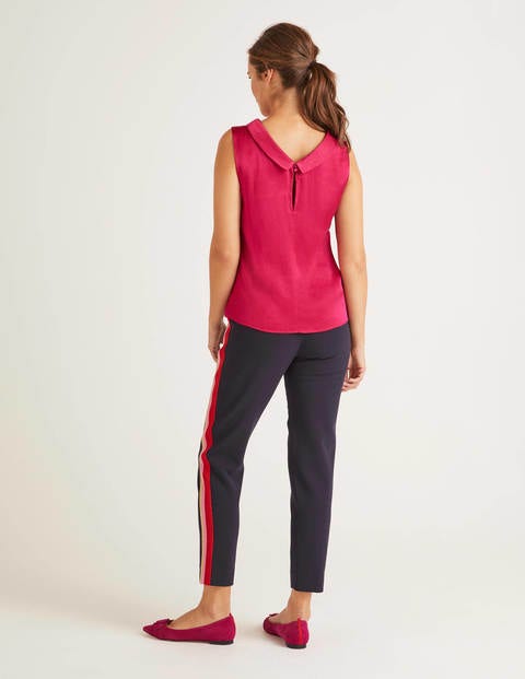 Beatrix Satin Top - English Berry Beatrix Satin Top - English Berry