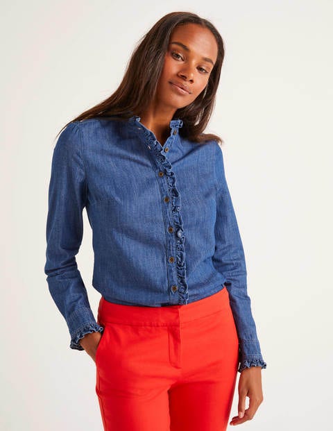 Melissa Denim Shirt - Mid Vintage Melissa Denim Shirt - Mid Vintage