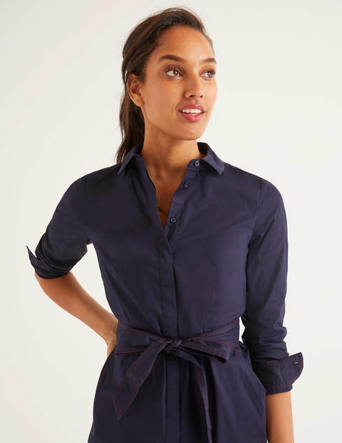 Long Sleeve Freya Dress - Navy Long Sleeve Freya Dress - Navy